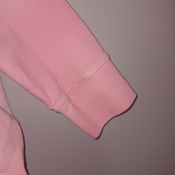 J.crew women's top pullover sweatshirt size L orange pink - Picture 4 of 5